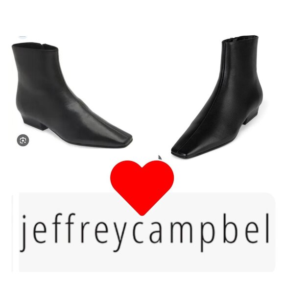 Jeffrey Campbell Ichabod Square Toe Bootie Women Size 9 - Picture 1 of 11
